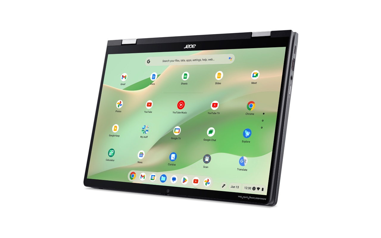 Acer Chromebook Plus Spin 714 CP714-1HN-74MY - 14 Zoll - Core Ultra 7 155U - 16 GB RAM - 512 GB - Grau